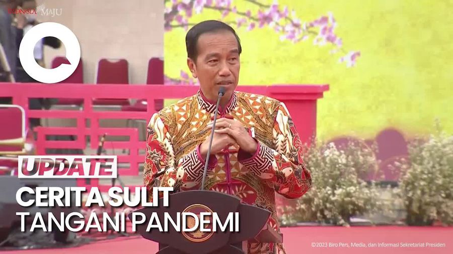 Hadiri Imlek Nasional, Jokowi: Jangan Lupa Bersyukur PPKM Sudah Dicabut