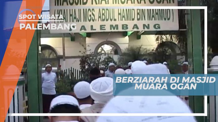 Kegiatan Ziarah yang Berakhir di Masjid Muara Ogan, Palembang