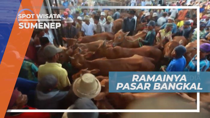Pasar Bangkal Sumenep yang Selalu Ramai dengan Para Pengunjung