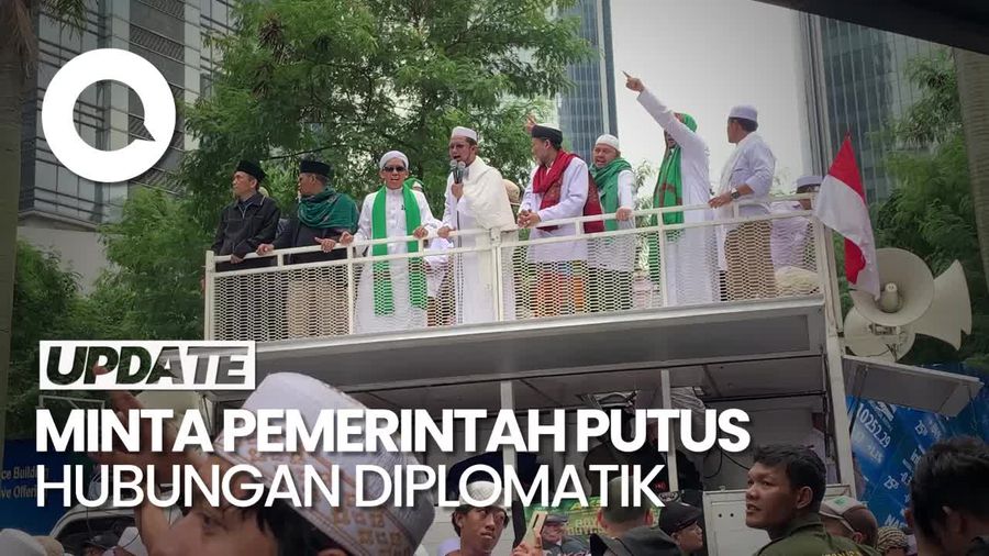 Massa Aksi Bela Al-Quran Tuntut Pemerintah Usir Kedubes Swedia-Belanda