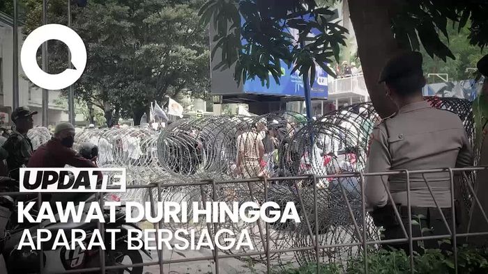 Pengamanan Demo Pembakaran Al-Quran di Kedubes Swedia