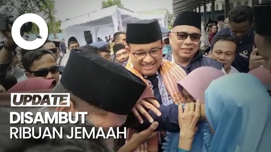 Safari Politik di NTB, Anies Sambangi Ponpes Yatofa di Lombok Tengah