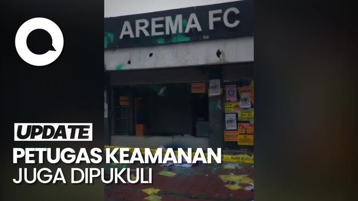 Saksi Penyerangan Kantor Arema FC: Batu Melayang Kayak Hujan