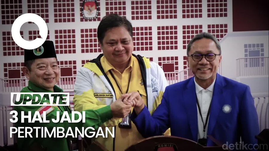 KIB Tunggu Kepastian Koalisi Hingga PDIP Sebelum Usung Capres
