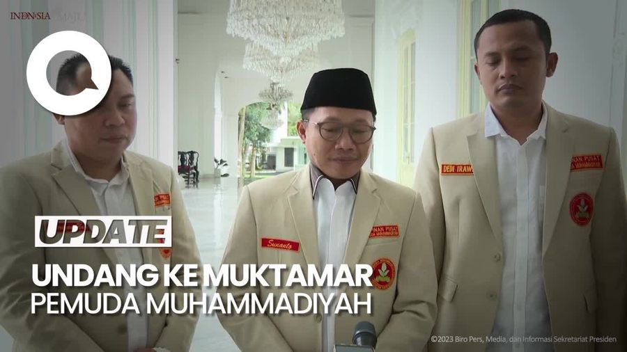 Ketum Pemuda Muhammadiyah Bertemu Jokowi di Istana, Ini yang Dibahas