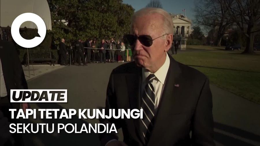 Joe Biden Tak Akan Kirim Jet Tempur F-16 ke Ukraina