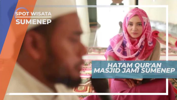 Lantunan Merdu Al-quran di Masjid Jami Sumenep, Jawa Timur