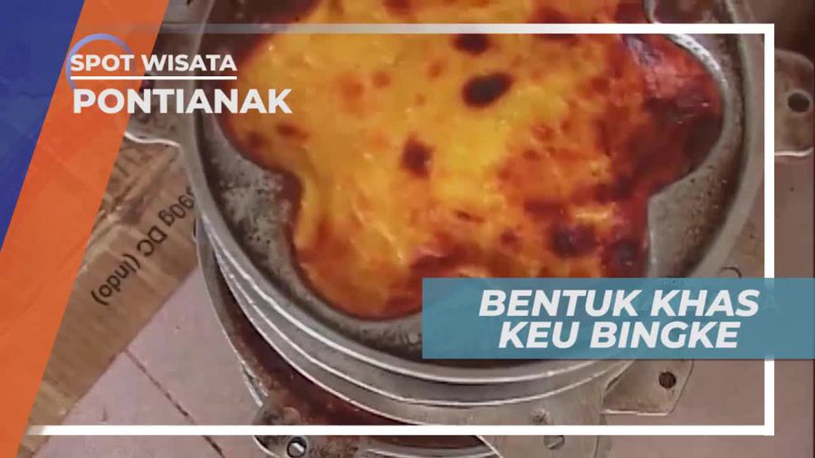 Segi Enam, Salah Satu Bentuk Kue Bingke yang Bercita Rasa Manis, Pontianak