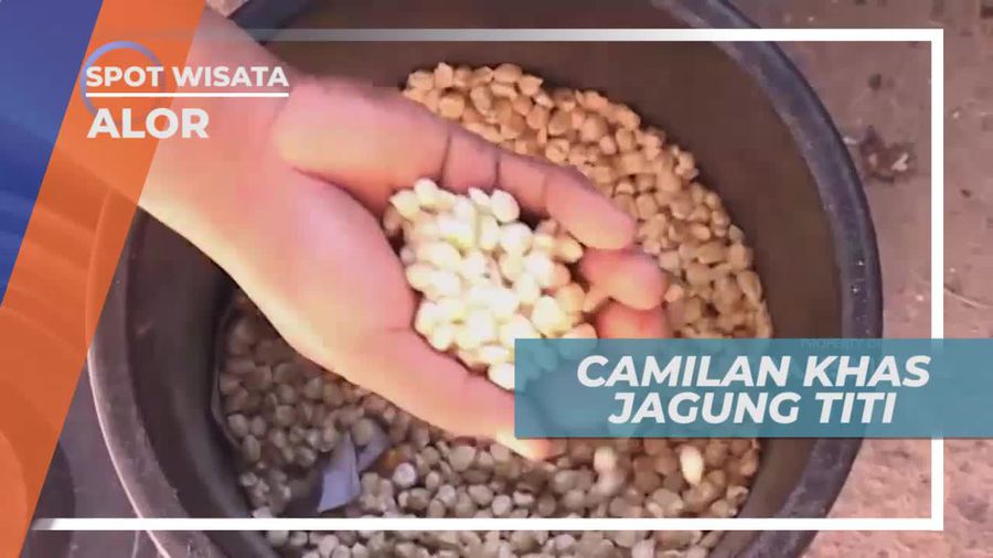 Jagung Titi, Camilan Lezat Khas Alor Nusa Tenggara timur