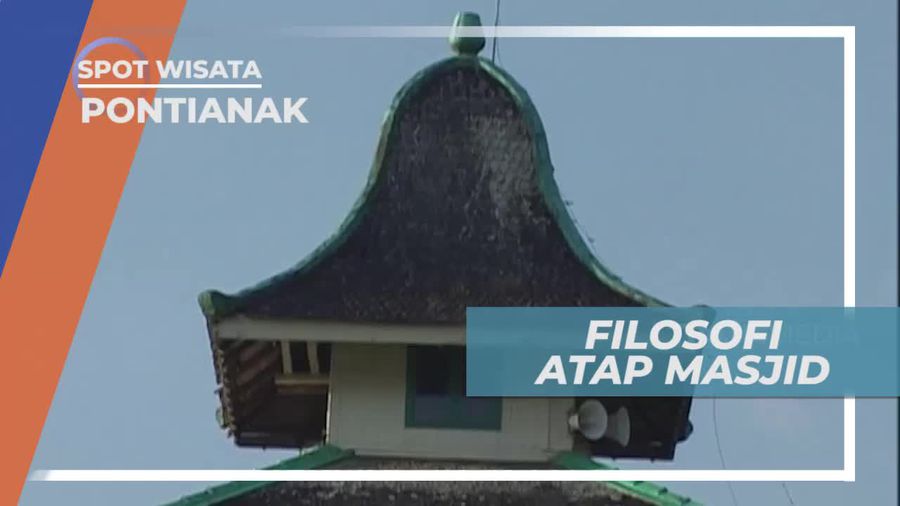 Filosofi Mendalam Atap Masjid Sultan Syarif Abdurrahman, Pontianak