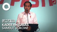 Momen Jokowi Disambut Meriah Para Kader di HUT ke-8 PSI