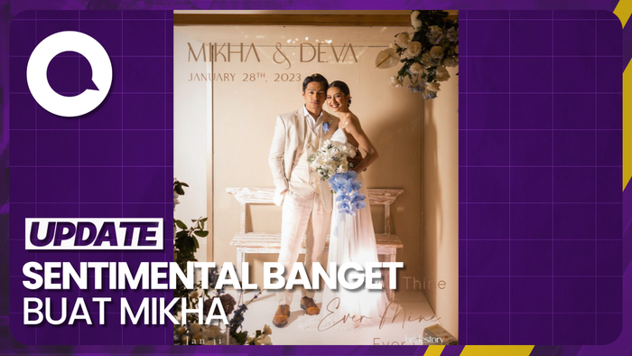 Dibalik Gaun Pengantin Mendiang Sang Ibu yang Dikenakan Mikha Tambayong