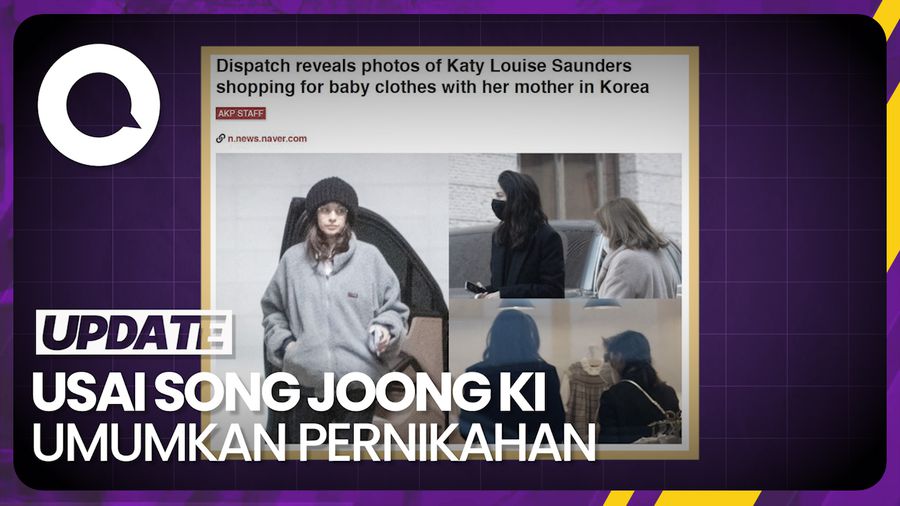 Dispatch Rilis Potret Istri Song Joong Ki Belanja Pakaian Bayi