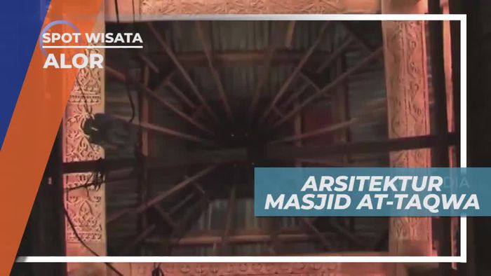 Melihat Bentuk Arsitektur Masjid At-taqwa yang Memiliki Makna Mendalam, Alor