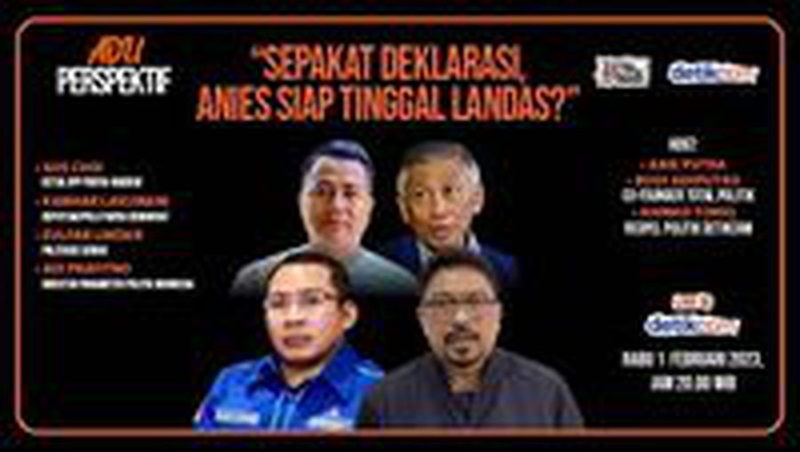 Sepakat Deklarasi, Anies Siap Tinggal Landas?