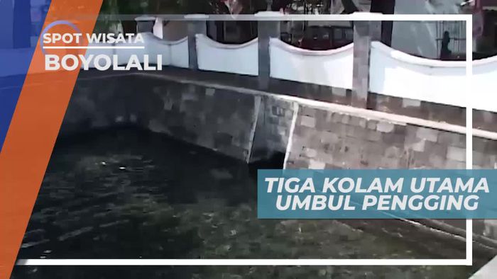 Melihat Tiga Kolam Utama Umbul Pengging di Boyolali