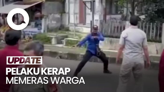 Aksi Ngawur Preman Kuningan Keluarkan Jurus saat Mau Ditangkap