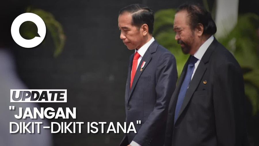 Respons Jokowi Disebut Bertemu Paloh Bahas Deklarasi Anies: Apa Urusannya?
