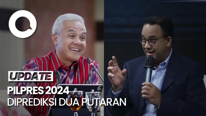 SMRC Prediksi Ganjar dan Anies Bersaing Ketat hingga Putaran Kedua