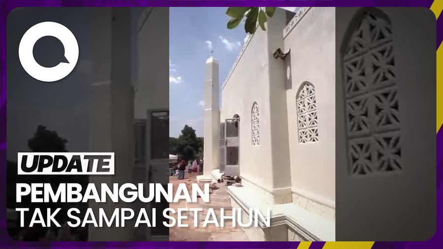 Potret Masjid Ivan Gunawan yang Selesai Dibangun di Uganda