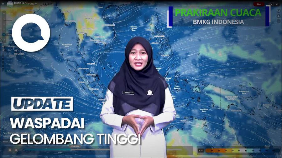 2 Bibit Siklon Tropis Pengaruhi Cuaca Hari Ini
