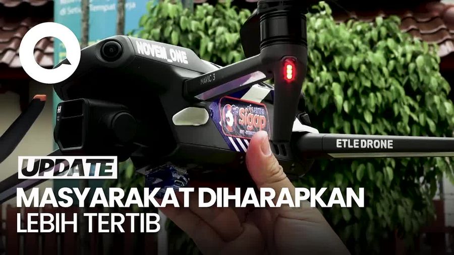 Polda Jateng Uji Coba ETLE Drone, Begini Hasilnya