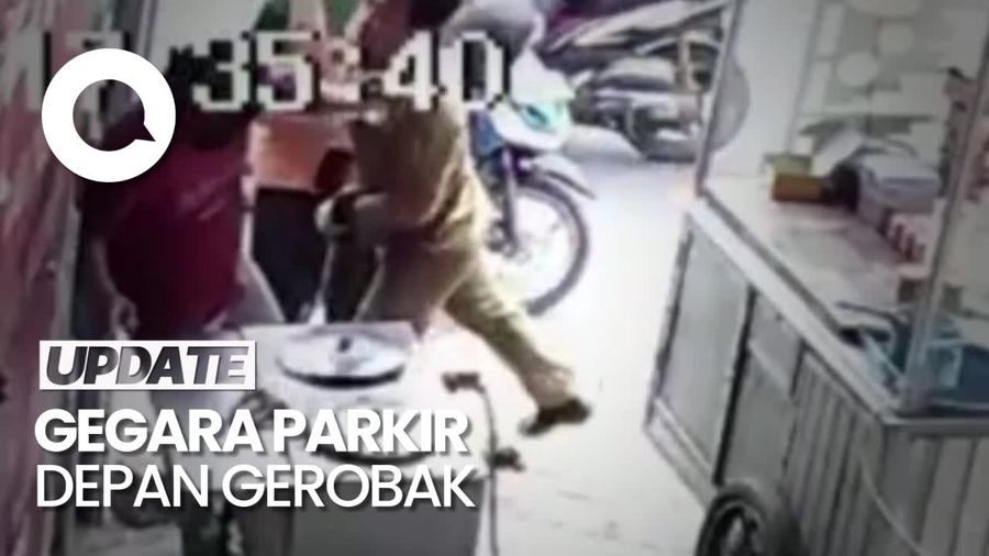 Viral Diduga Oknum PNS Tampar-Seruduk Pedagang Martabak di Lampung
