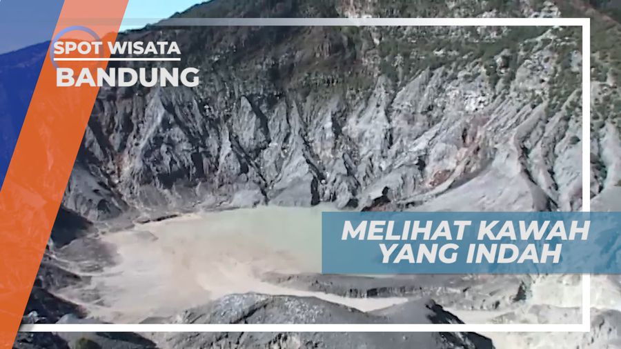 Kawah Ratu, Terbesar di Gunung Tangkuban Perahu Bandung