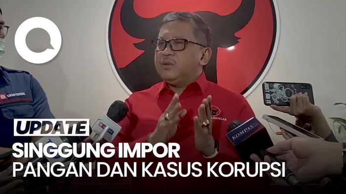 Hasto: Banyak Partai di Pemerintahan, Ada yang Hobinya Impor Pangan!