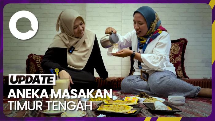 Menyantap Hidangan di Resto Khas Qatar Pertama Medan