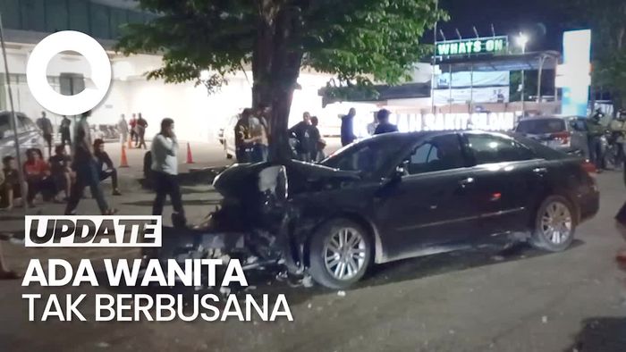 Mobil Pelat Merah Kecelakaan di Jambi, 1 Penumpangnya Wanita Tak Berbusana