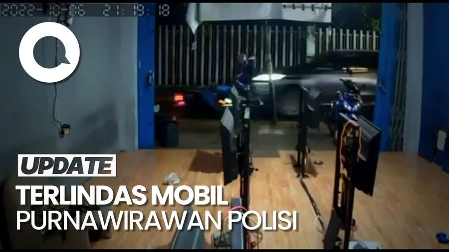 Rekaman CCTV Detik-detik Kecelakaan yang Tewaskan Mahasiswa UI