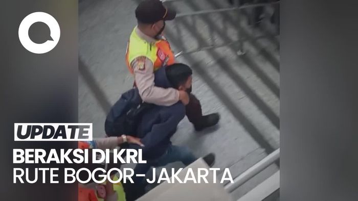 Petugas Ringkus Pria Diduga Curi Laptop Penumpang KRL