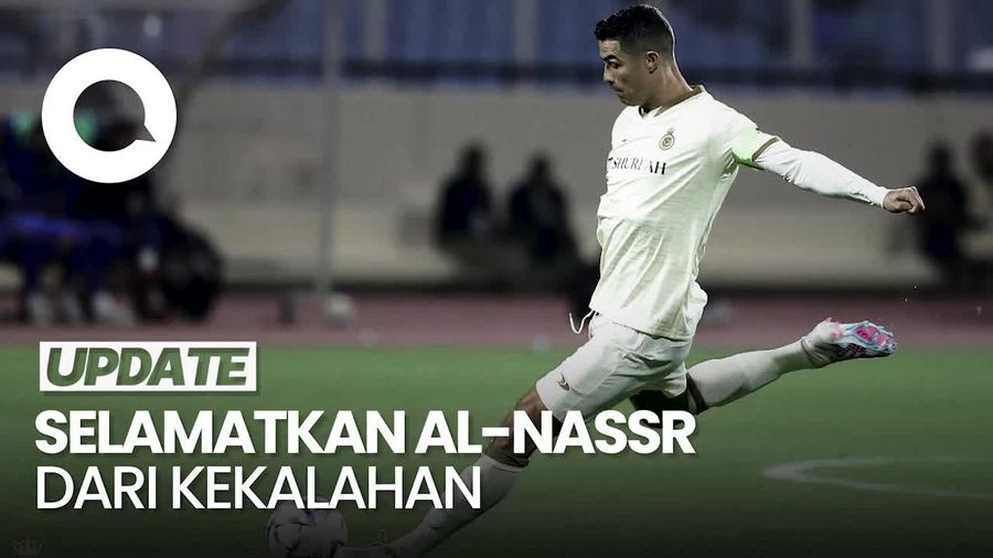 Momen Ronaldo Cetak Gol Pertamanya untuk Al-Nassr
