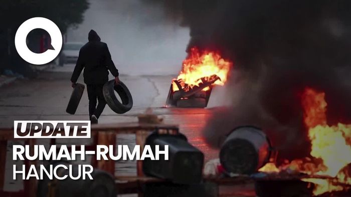 Mencekam! Bentrok Tentara Israel-Warga Palestina Pecah di Kamp Pengungsi
