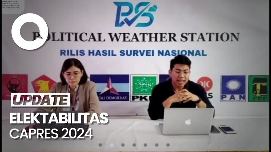 Survei PWS Elektabilitas Capres: Prabowo Teratas, Disusul Ganjar dan Anies 