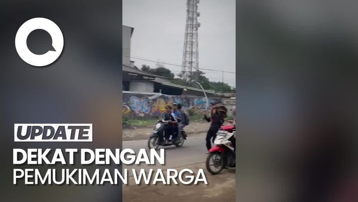 Viral Pelajar di Bogor Bikin Risih, Tawuran Bawa Sajam Hingga Petasan