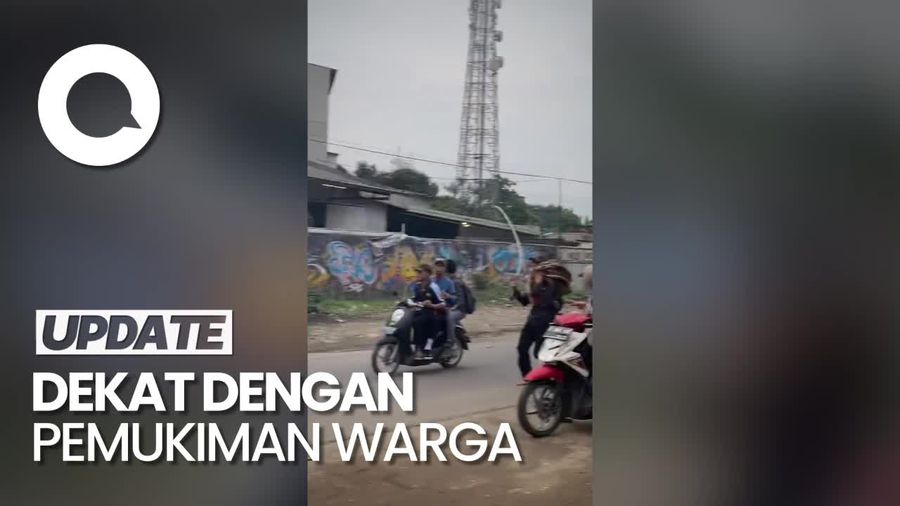 Viral Pelajar di Bogor Bikin Risih, Tawuran Bawa Sajam Hingga Petasan