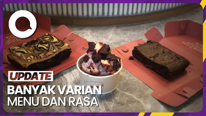 Mencicipi Brownies FUDGYBRO dengan Cokelat Lumer