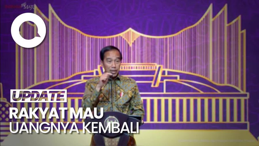 Jokowi Ingatkan Kasus Indosurya-Jiwasraya ke OJK: Yang Nangis Rakyat