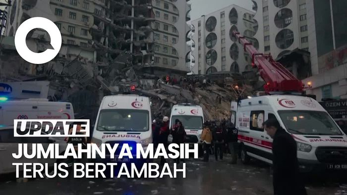 Update Gempa Turki: Korban Jiwa 360 Orang!