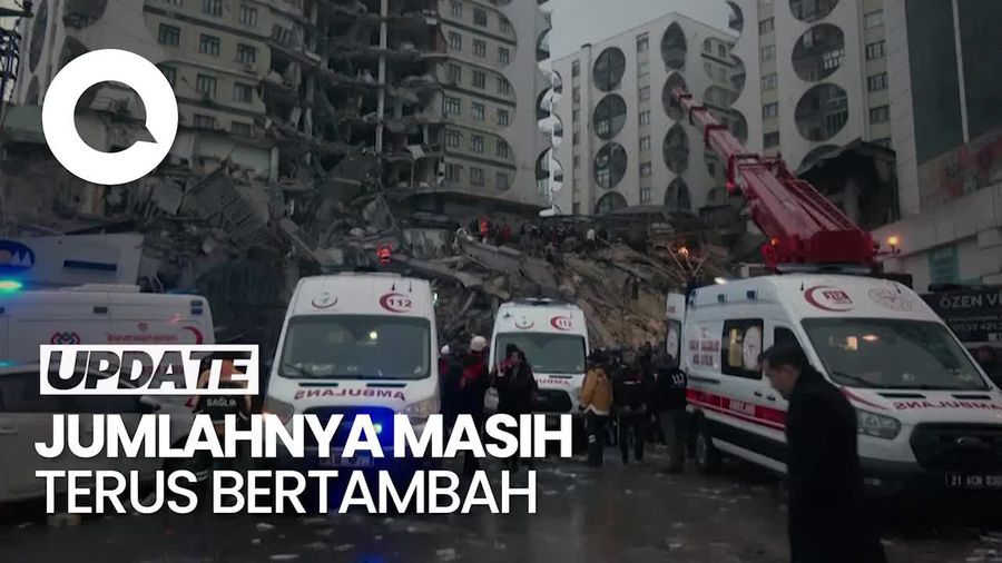 Update Gempa Turki: Korban Jiwa 360 Orang!