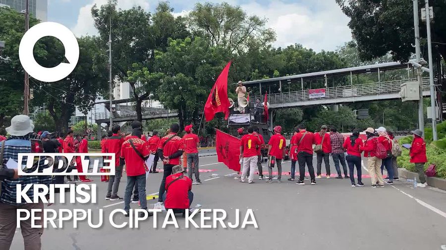 Buruh Akan Demo Hari Ini, Hindari Kawasan Gedung DPR