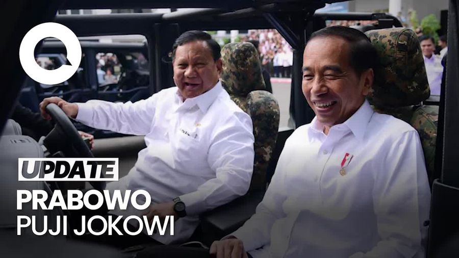 Prabowo Puji Jokowi di HUT Gerindra: Ini Bukan Saya Menjilat