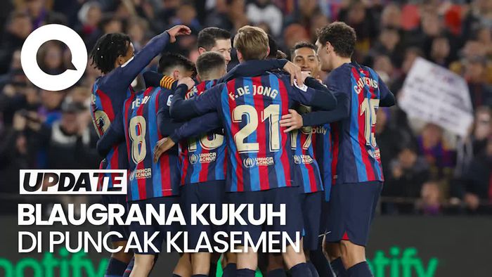 Hajar Sevilla 3-0, Barcelona Menjauh dari Real Madrid