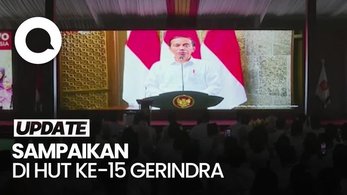 Kala Jokowi Sebut Elektabilitas Gerindra dan Prabowo Potensial Teratas