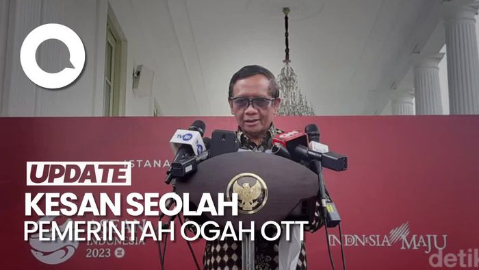 Indeks Persepsi Korupsi Anjlok, Mahfud Nilai Kesan Tak Mau OTT Berpengaruh
