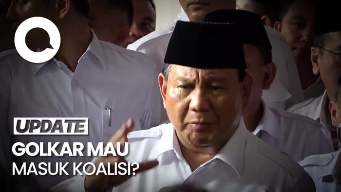 PKB Bakal Bertemu Golkar, Prabowo: Kita Terbuka untuk Semua