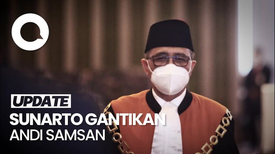 Hakim Agung Sunarto Resmi Jadi Wakil Ketua MA Bidang Yudisial