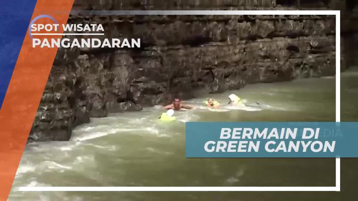 Merasakan Suasana Alami dan Sejuk di Green Canyon Pangandaran